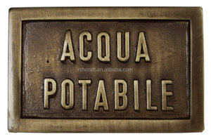 Antique en métal doré personnalisé plaque <span class=keywords><strong>de</strong></span> logo pour le <span class=keywords><strong>sac</strong></span> - Product Image 5