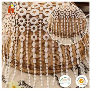 Giá rẻ Bán Buôn polyester màu trắng macrame battenburg ren trim