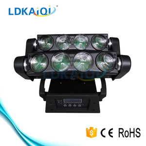 Faro Mobile a Fascio <span class=keywords><strong>Spider</strong></span> LED Cinese 8*10w RGBW - Product Image 2