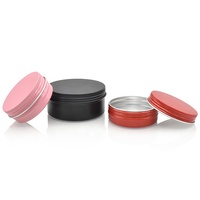 Maßgefertigte Runde Haarpomade-Dose 30ml 60ml 100ml 150ml 200ml 250ml Aluminiumdosen Mit Schraubverschluss