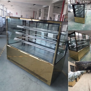 commercial refrigerated bakery showcase display cabinet 1500mm display case