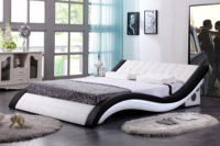 Musik bett im modernen Stil mit Lautsprecher Multifunktions-LED-Bett mit Musik lautsprechern