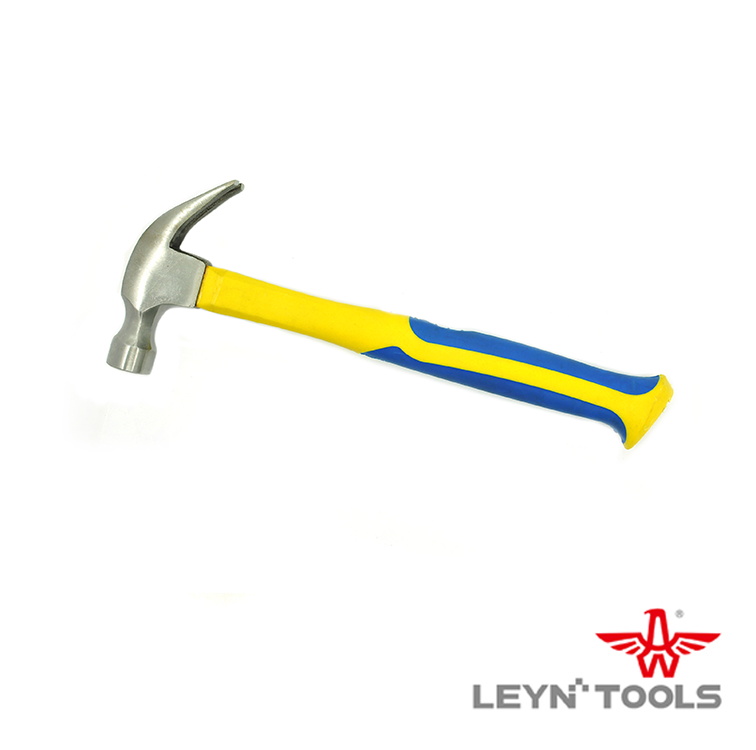 Multifunctional Whole Forging Claw Hammer Professional Carbon Steel Hand Tool Fiberglass Handle