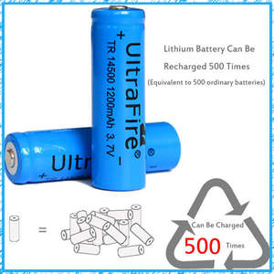 Direktversand li-ionen-batterie-zelle, <span class=keywords><strong>3</strong></span>.7v ICR 14500 li-ion akku, li-ionen-akku <span class=keywords><strong>3</strong></span>,7 v 1200 mah - Product Image 5