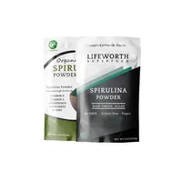 Lifeworth organik toplu chlorella spirulina özel etiket