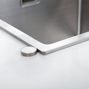 ซาตินคู่ชามสแตนเลสอ่างล้างจาน - Product Image 4