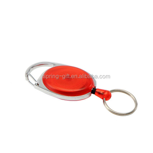 Usine vente personnalisé en plastique PVC rétractable <span class=keywords><strong>Yoyo</strong></span> <span class=keywords><strong>Badge</strong></span> bobine ABS matériel <span class=keywords><strong>porte</strong></span>-carte d'identité avec logo imprimé nom étiquettes <span class=keywords><strong>porte</strong></span>-clés - Product Image 3