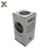 Boîtes d'emballage en carton ondulé de haute qualité de Chine, personnalisées avec logo imprimé, recyclables, pour l'expédition de produits d'aromathérapie.