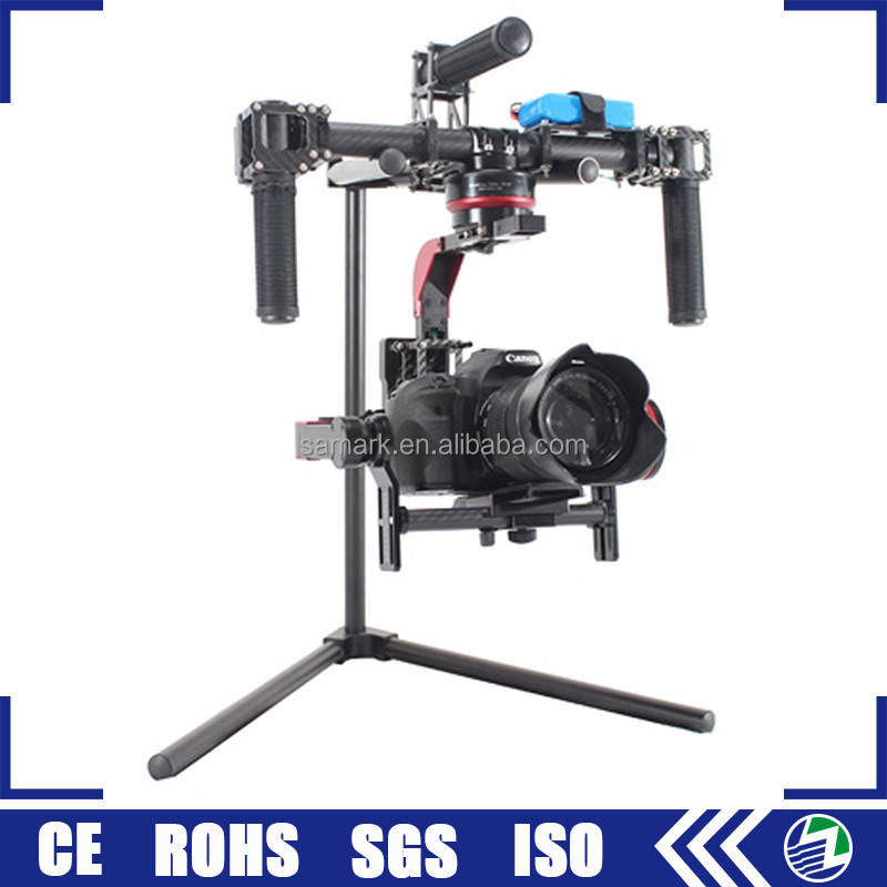Секира 3 оси ручной dslr видеокамера гироскопа gimbal стабилизатор для камеры