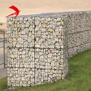 Tuin mooie decor 4mm diameter aangepaste gelaste gabion box