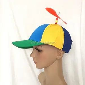 MH-1954 Party Funny Carnival le chapeau de casquette de baseball snapback avec hélice - Product Image 1