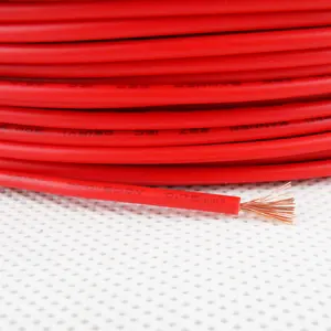 RV PVC fil électrique câble de terre flexible 2.5mm2 4mm2 6mm2 10mm2 16mm2 25mm2 35mm2