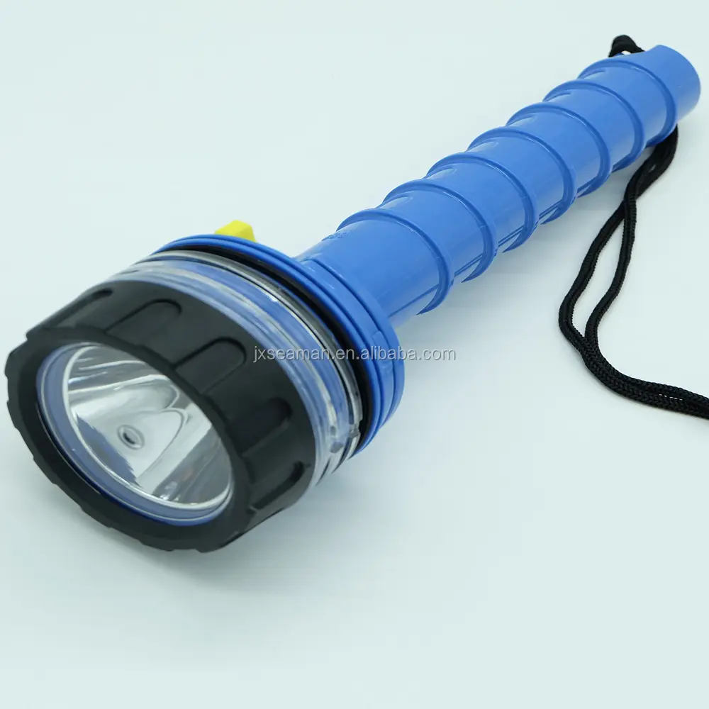 Buceo buceo linterna LED linterna 50m submarino impermeable submarino Luz de pesca de la antorcha