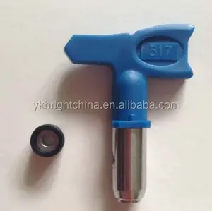 Pistola de pulverización de pintura eléctrica sin aire de alta presión, punta de pulverización azul, tecnología 0154675, filtro de pulverización fina