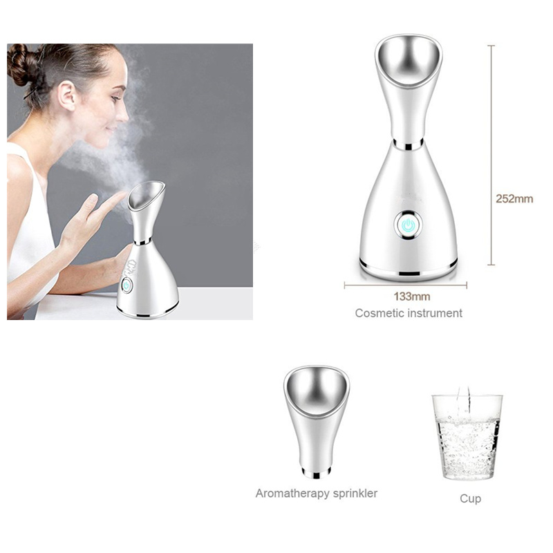 2019 Trending Huidverzorgingsproducten Nano Ionische Facial Steame Voor Comedondrukker Skin Vocht Stoomboot Facial Professionele