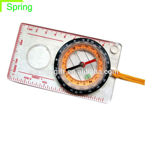 <span class=keywords><strong>Regla</strong></span> mapa medida 45mm brújula con lupa - Product Image 1