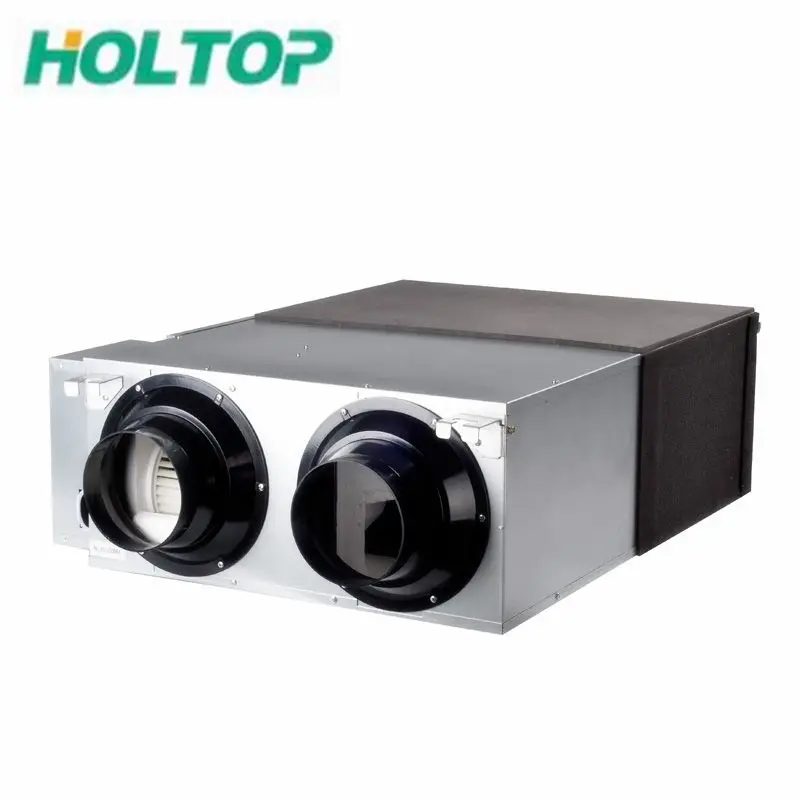 Counterflow Sistem Ventilasi Pemulihan Panas Penukar Panas HRV untuk Sistem HVAC