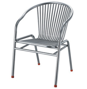Sillón <span class=keywords><strong>de</strong></span> metal <span class=keywords><strong>de</strong></span> acero inoxidable - Product Image 2