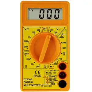 Professionnel AC DC 1000V Lcd Multimètre De Poche Numérique Mini Multimètre CE DT830B DT830D