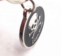Hot Selling benutzer definierte Metall QR-Code Haustier ID-Tag für Haustiere