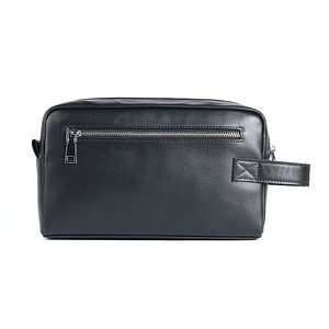 De cuero genuino de los hombres de viaje neceser bolsa Dopp Kit - Product Image 5