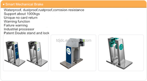 Vélo à partager public de 26 pouces pour système de location intelligent City avec kiosque de station d'accueil - Product Image 2