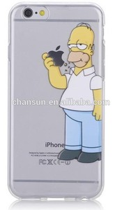 Nuevo producto caliente para 2015 para el iphone 6 5.5 '' <span class=keywords><strong>Simpson</strong></span> familia de ultra-delgada del caso de tpu - Product Image 5