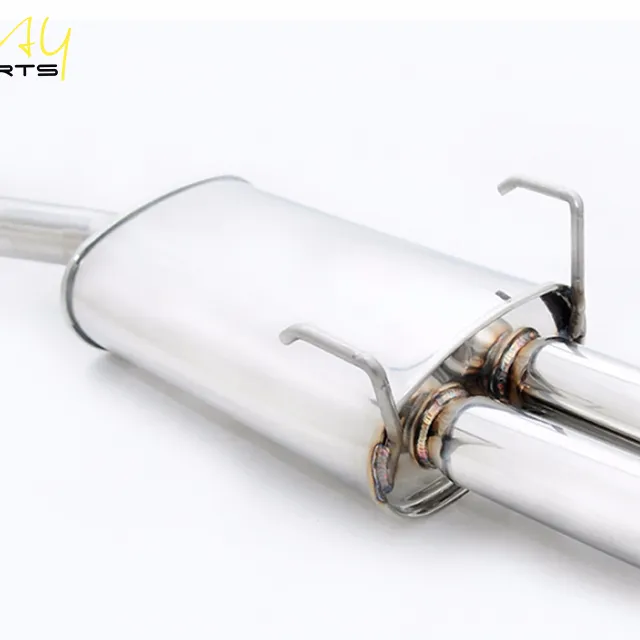 Precision machining factory stainless steel polishing automobile exhaust muffler exhaust tail pipe.
