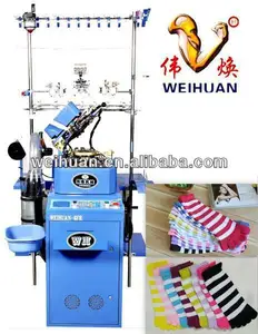 6F automatic circular one-time molding five-toes socks hosiery machine (3.5 inch)