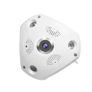 Kamera Keamanan Vstarcam C61S, Kamera Keamanan HD 1080P Panorama 360 Derajat, Kamera Keamanan IP Jaringan FishEye
