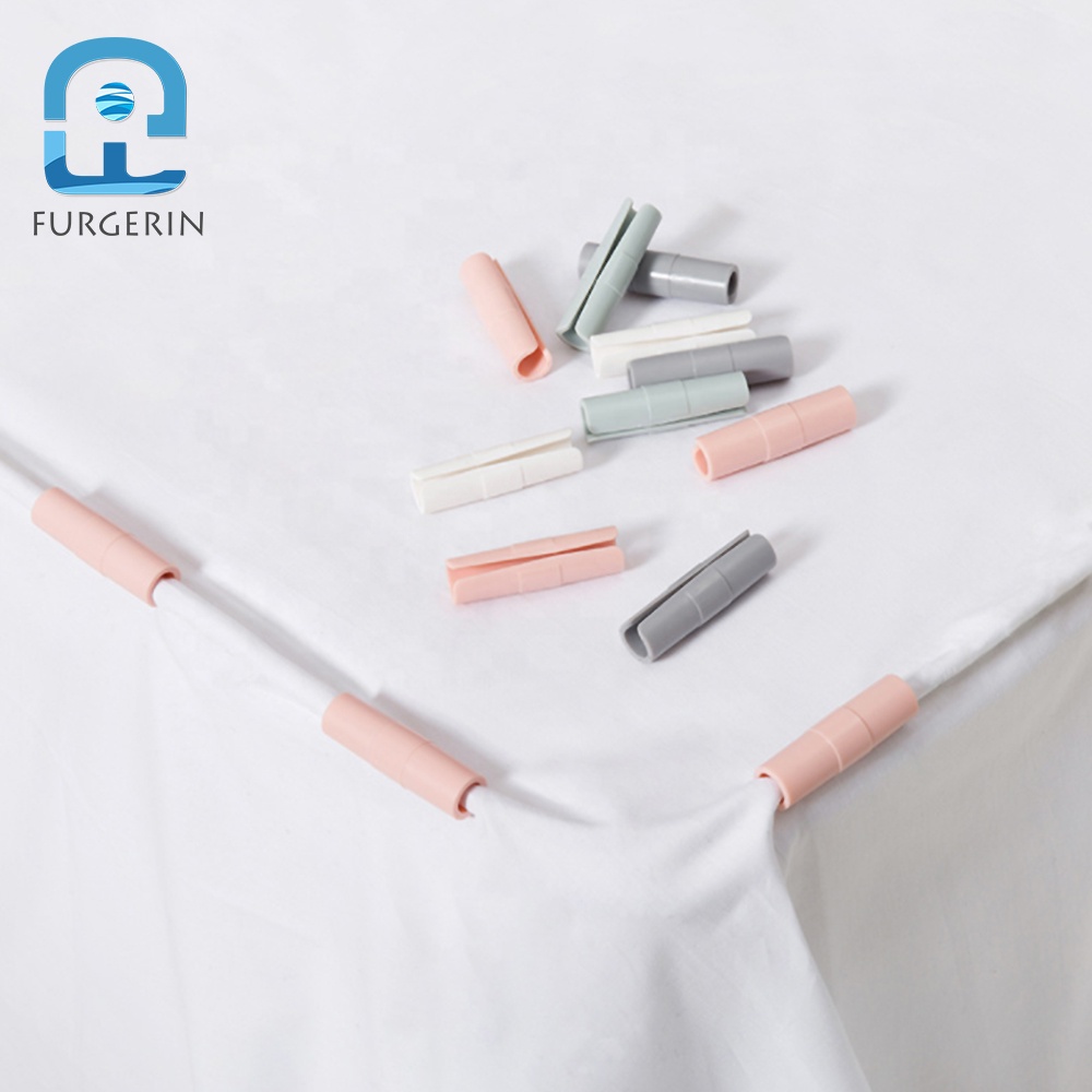 8 шт простыней ткань Клип держатель Крепеж пластиковый клип прищепки для простыни на кровать Держатель для простыни на кровать зажимы Pegs Домашний Органайзер гаджет для дома