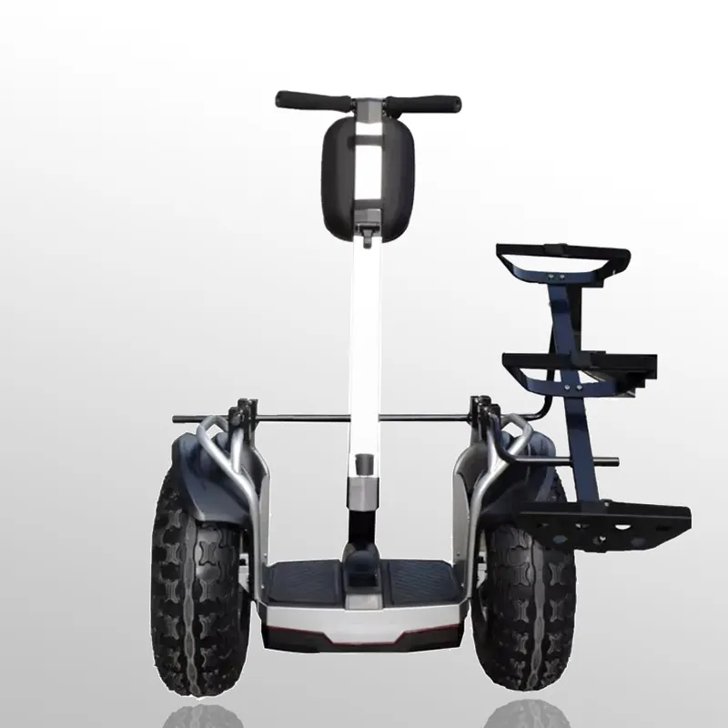 Scooter électrique de golf à 2 roues, avec support arrière