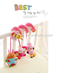 multifunción de suave música cochecito de bebé muñeca de juguete- error de color rosa - Product Image 5