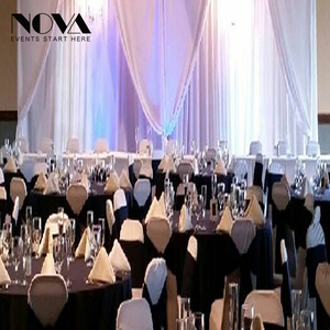 2018 NOVA Ống Và Màn Cho Đám Cưới/Wedding <span class=keywords><strong>Backdrop</strong></span> Rèm Cửa/Treo Paisleys - Product Image 2
