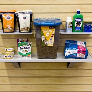 ユニパワーストレージシステムウォールマウントポットパンラックショッピングフィットプラスチックシェルフフック - Product Image 5