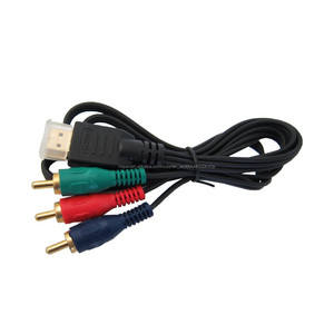 2017 fabricante de Porcelana de Jerjes <span class=keywords><strong>HDMI</strong></span> a AV/RCA Cable <span class=keywords><strong>para</strong></span> <span class=keywords><strong>iPad</strong></span> con Ethernet Versión 1.4 de apoyo 1080 p <span class=keywords><strong>para</strong></span> TV EN 3D - Product Image 3