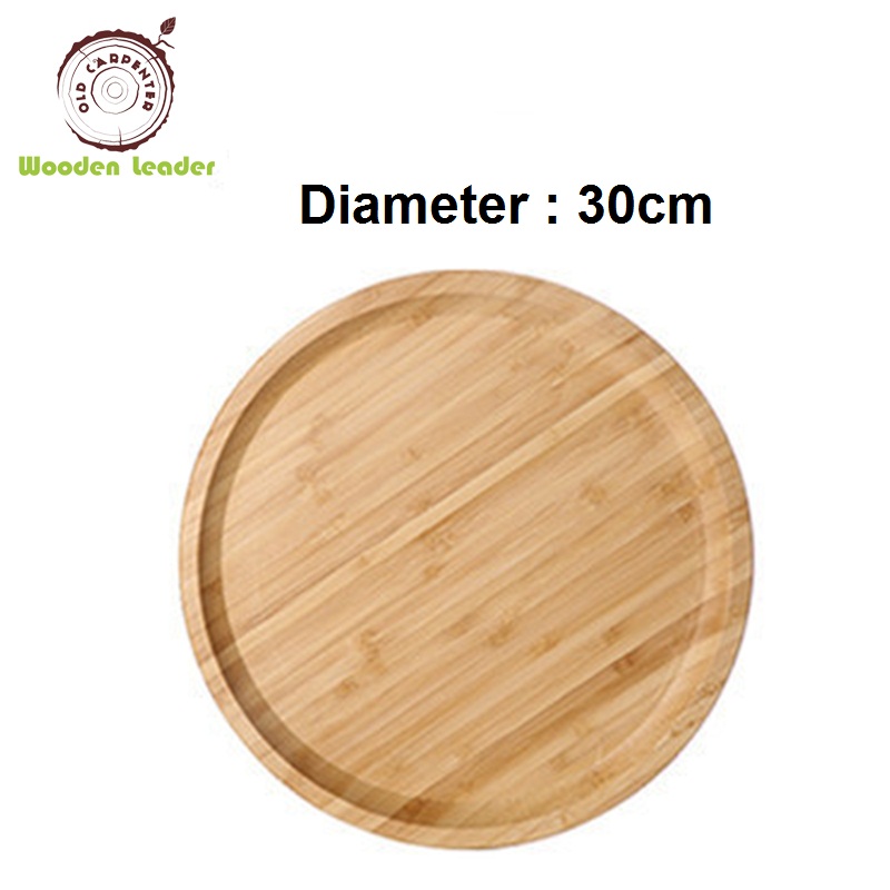 Piatto di bambù 30cm