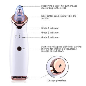 Dropshipping Blackhead Vacuum Removal Pimple Suction Cleaning Machine Portable Face <strong>Cleaner</strong> Acne <strong>Pore</strong> Whitehead Remover <strong>Tools</strong>