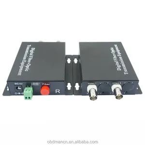 2ch video+1ch data+1ch audio to Fiber (Terminal Blocks) Optical Av Converter