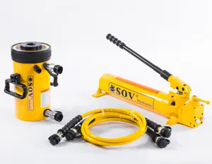 Rrh loạt Enerpac cùng một mô hình 30-600T đôi diễn xuất rỗng pit tông xi lanh thủy lực