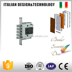 Châu Âu Hồ Sơ 3 Điểm Đôi Bitted Khóa Khóa Cửa Thép Cửa Phần Cứng Cơ Thể Cho Bọc Thép Cửa Chấp Nhận Được 85*73/85*63Mm CN;ZHE - Product Image 6