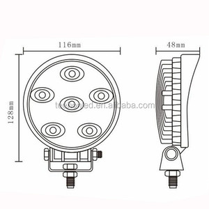 5 " 18 W Flood faisceau LED travail lampe pour véhicules agricoles - Product Image 4