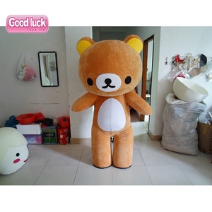 Costumi da Mascotte Divertenti in Vendita, Rilakkuma Camminante per Cosplay, Unisex, Stampa Serigrafica o Digitale, per Adulti, 3 Anni, 10kg, 1 Pezzo - Product Image 1