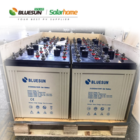 Batterie Bluesun 600ah 48v 600ah Batterie solaire à décharge profonde 6v 600ah 2v 800ah12v Batterie solaire 600ah