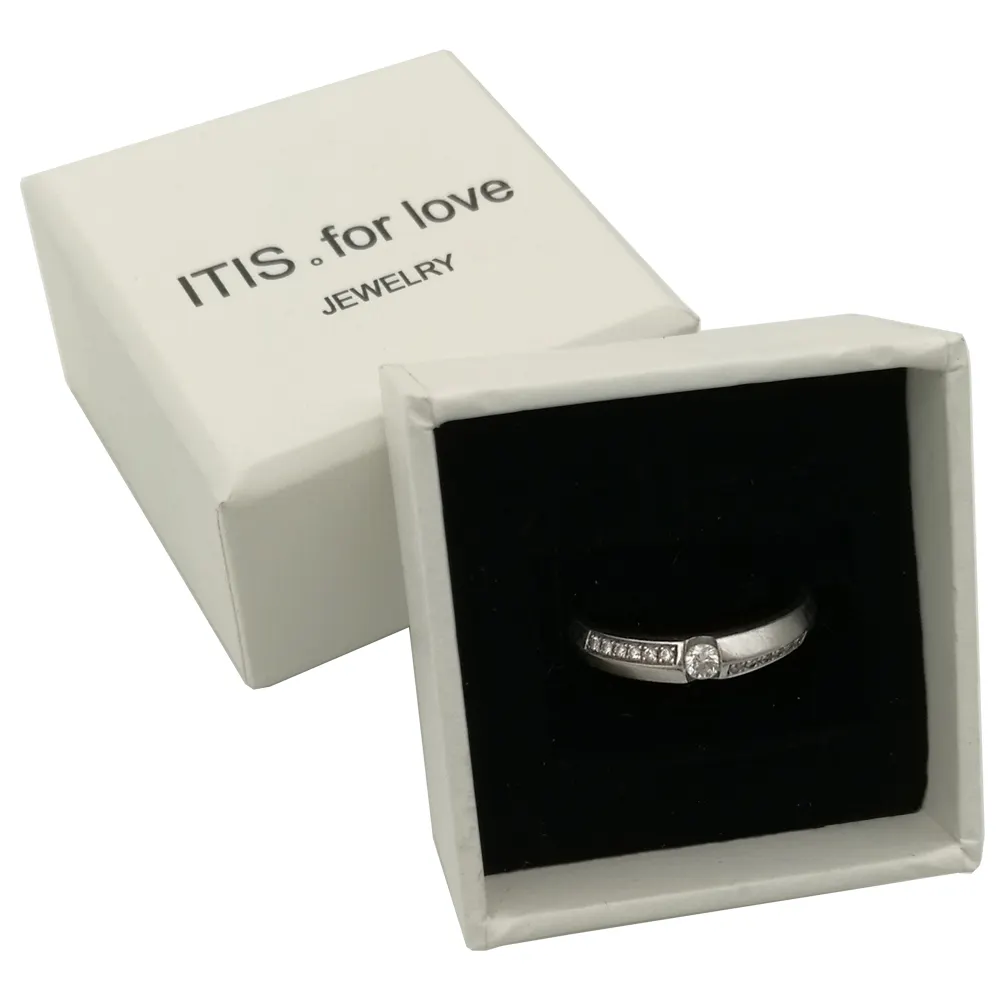 Custom engagement wedding luxury velvet jewelry ring box