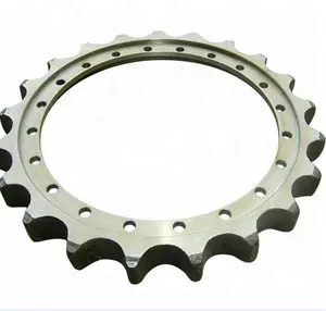 Excavator, SK200-8,SK210-6,SK210-8,SK210LC Depan Pemalas, Melacak Roller Carrier Roller Sprocket