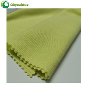 Thoải Mái <span class=keywords><strong>Polyester</strong></span> Rayon <span class=keywords><strong>Spandex</strong></span> <span class=keywords><strong>2X2</strong></span> Sườn Đan Vải Cho Cổ Áo Hoặc Cuff - Product Image 1