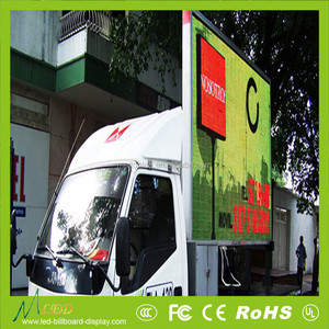 Quảng cáo di động biển quảng cáo Trailer đầy đủ màu sắc video ngoài trời Màn hình hiển thị <span class=keywords><strong>LED</strong></span> - Product Image 4