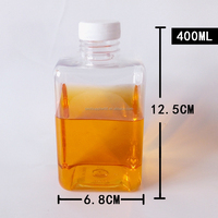 300ml En Plastique Voss Forme Sensorielle Bouteilles 400ml 350ml 250 Ml Vide Vos Bouteille D'eau