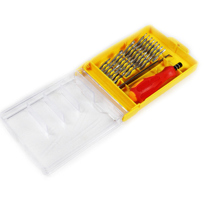 Juego de destornilladores para teléfono móvil, herramienta de multibits, pinzas 32 en 1, reloj eléctrico - Product Image 2